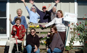 master gardeners in the garden