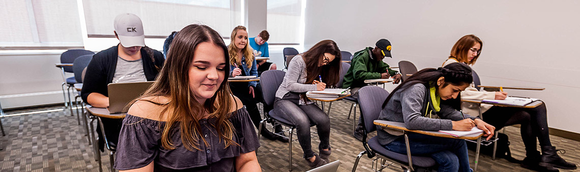 Students in classroom