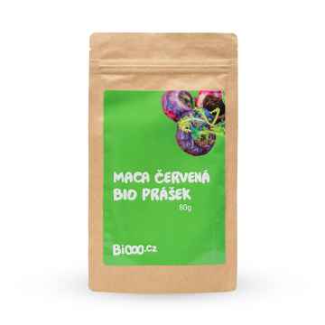 BiOOO Maca červená BIO prášek 80 g