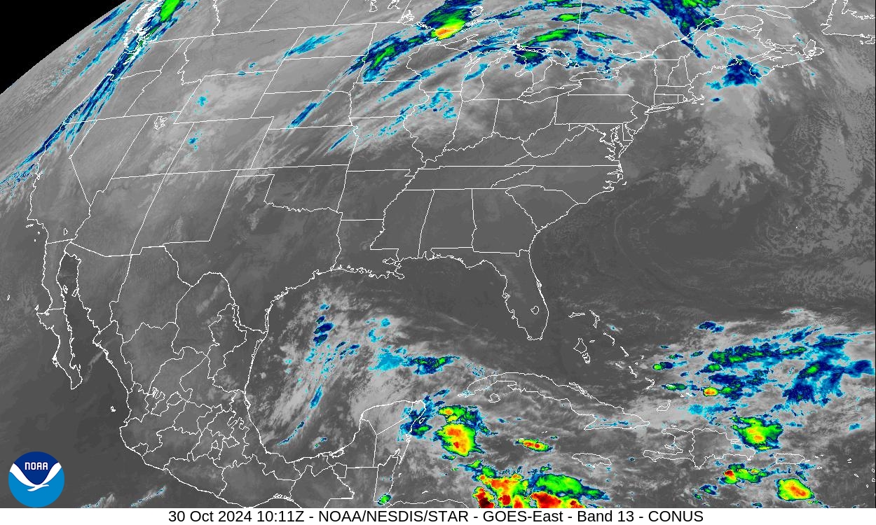 Infrared Satellite Image