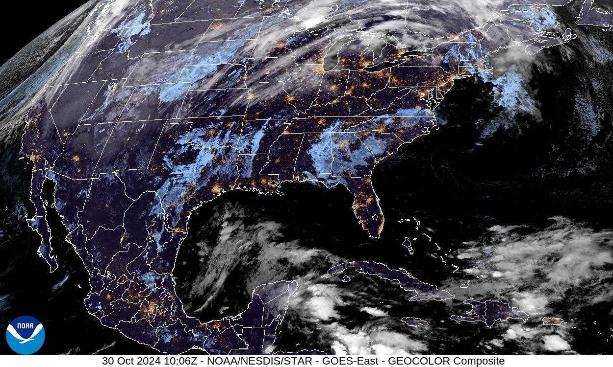 Infrared Satellite Image