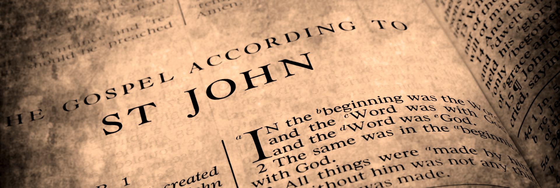 The Gospel of John.