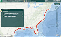 Coastal Change Probabilty Maps