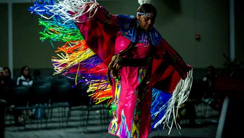 Native American dancer