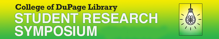 Logo for the Library student research symposium