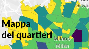 Mappa dei quartieri