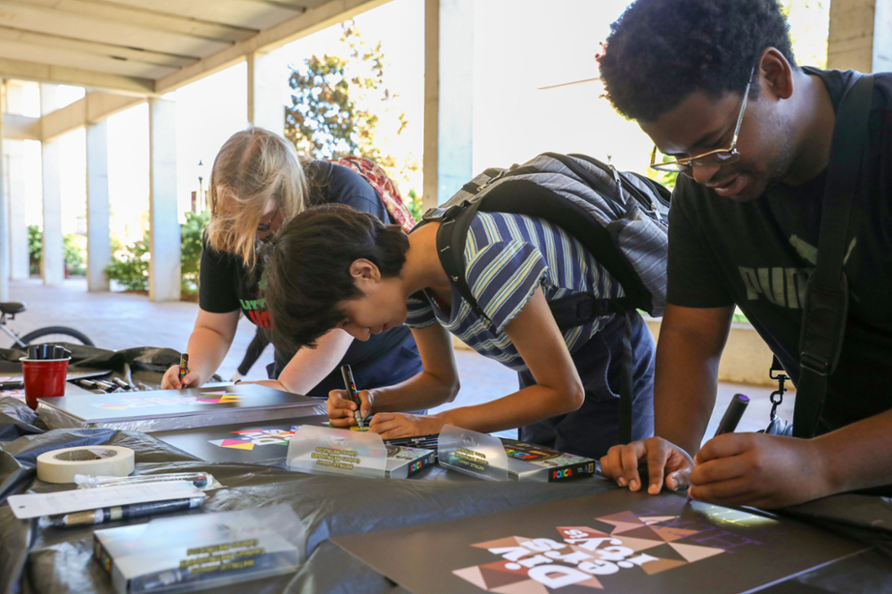 SIU Students Participating in Diversity Week Activities