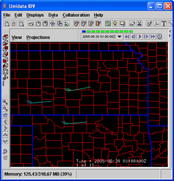 Profiler Station Plot