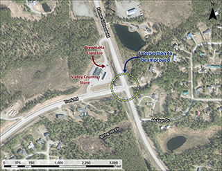 original intersection configuration