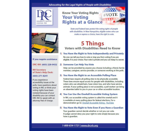 Know Your Voting Rights: Your Voting Rights at a Glance