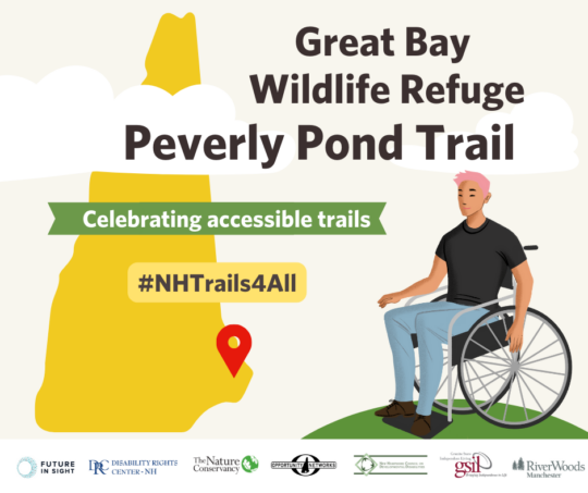 Highlighting NH’s Accessible Trails – Great Bay Peverly Pond Trail