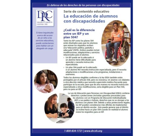 La Educación de Alumnos con Discapacidades