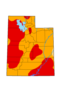 US Drought Monitor Map static image