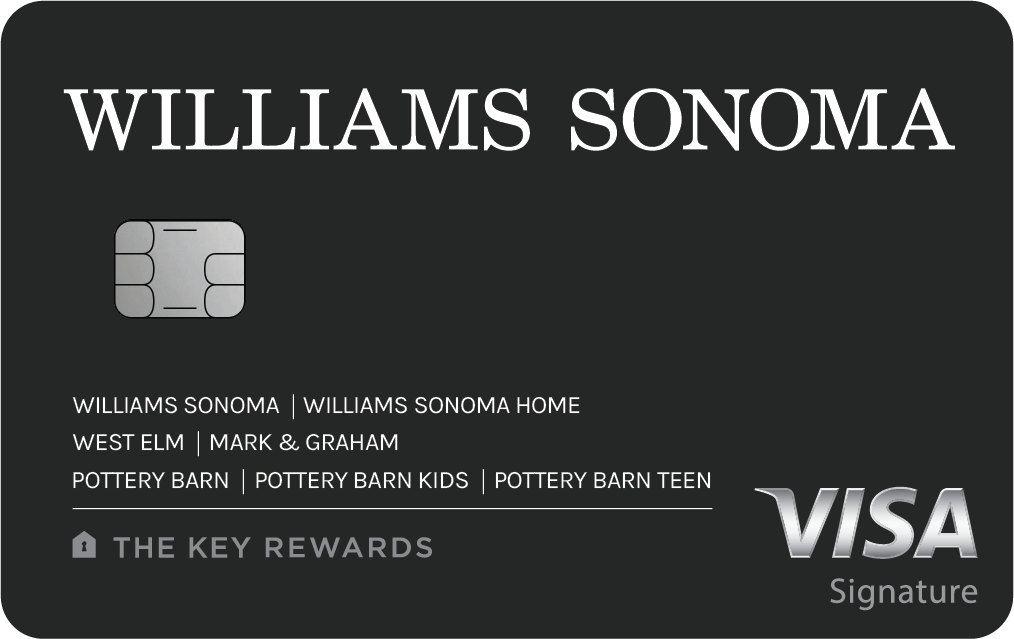 Williams Sonoma Key Rewards Visa product image