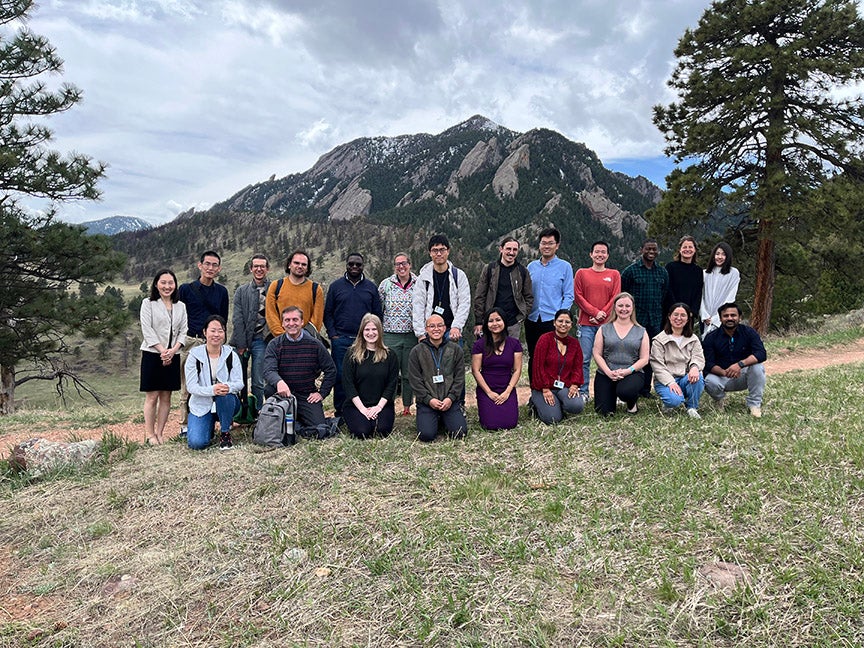 group photo from the 2024 Distinguished Postdoctoral Guidance and Lecture Series