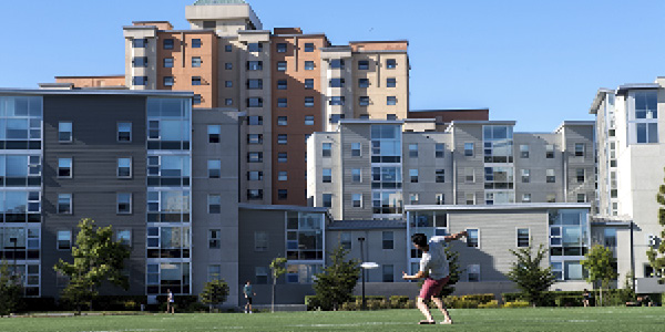 SFSU buildings from the outside