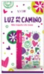 NVI Biblia Luz en mi camino (NVI Light in My Way Bible, soft leather-look, hearts)