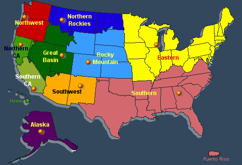 [Graphic] - Map of Geographic Areas