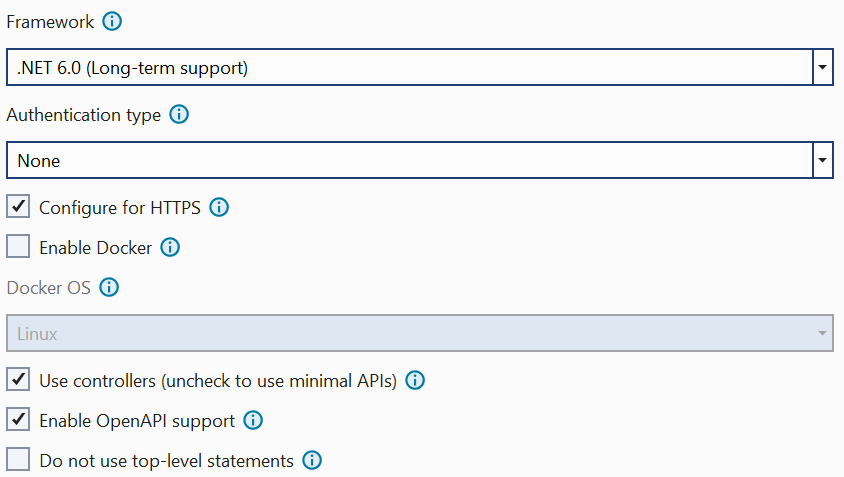 Create ASP.NET Web API Core Application