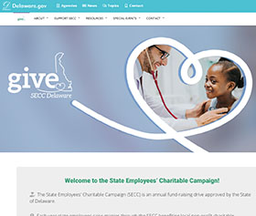 Image of SECC's new CLF4 website