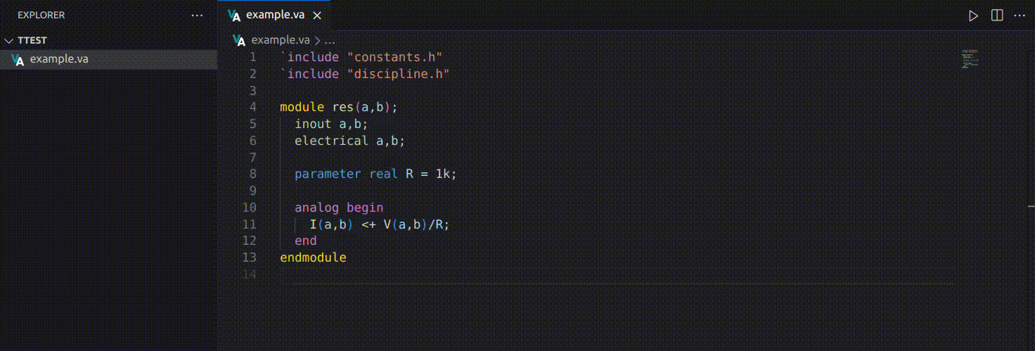 Compile Example