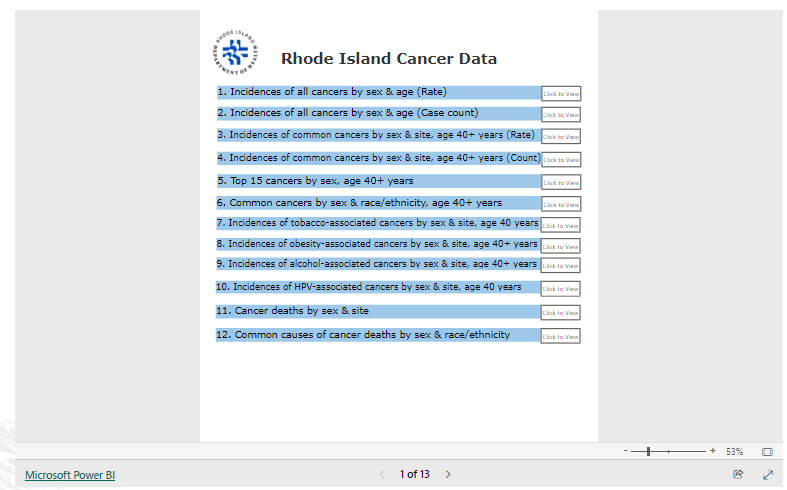 cancer data