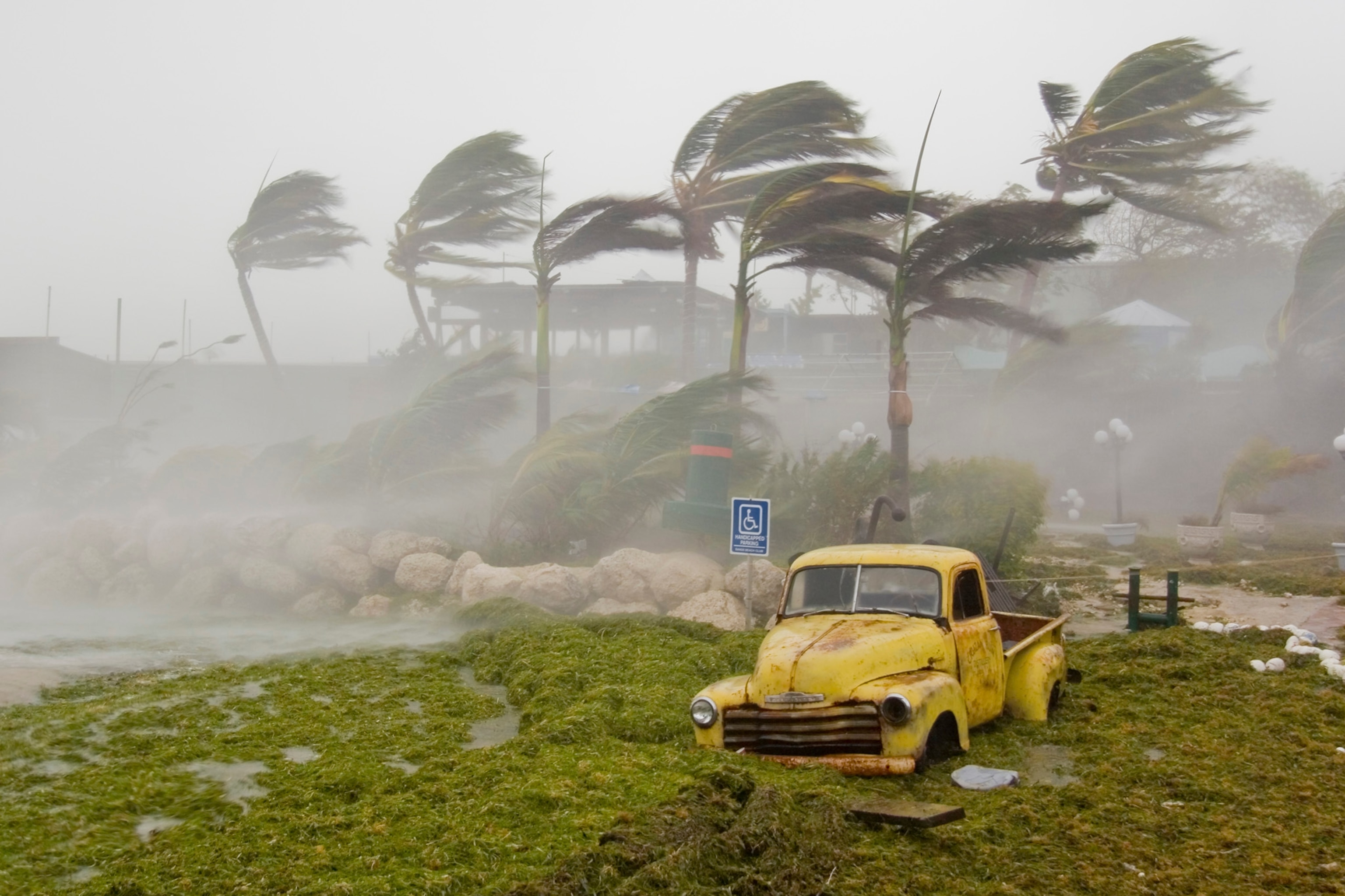 Hurricane Dennis causing havoc in Key West, Florida