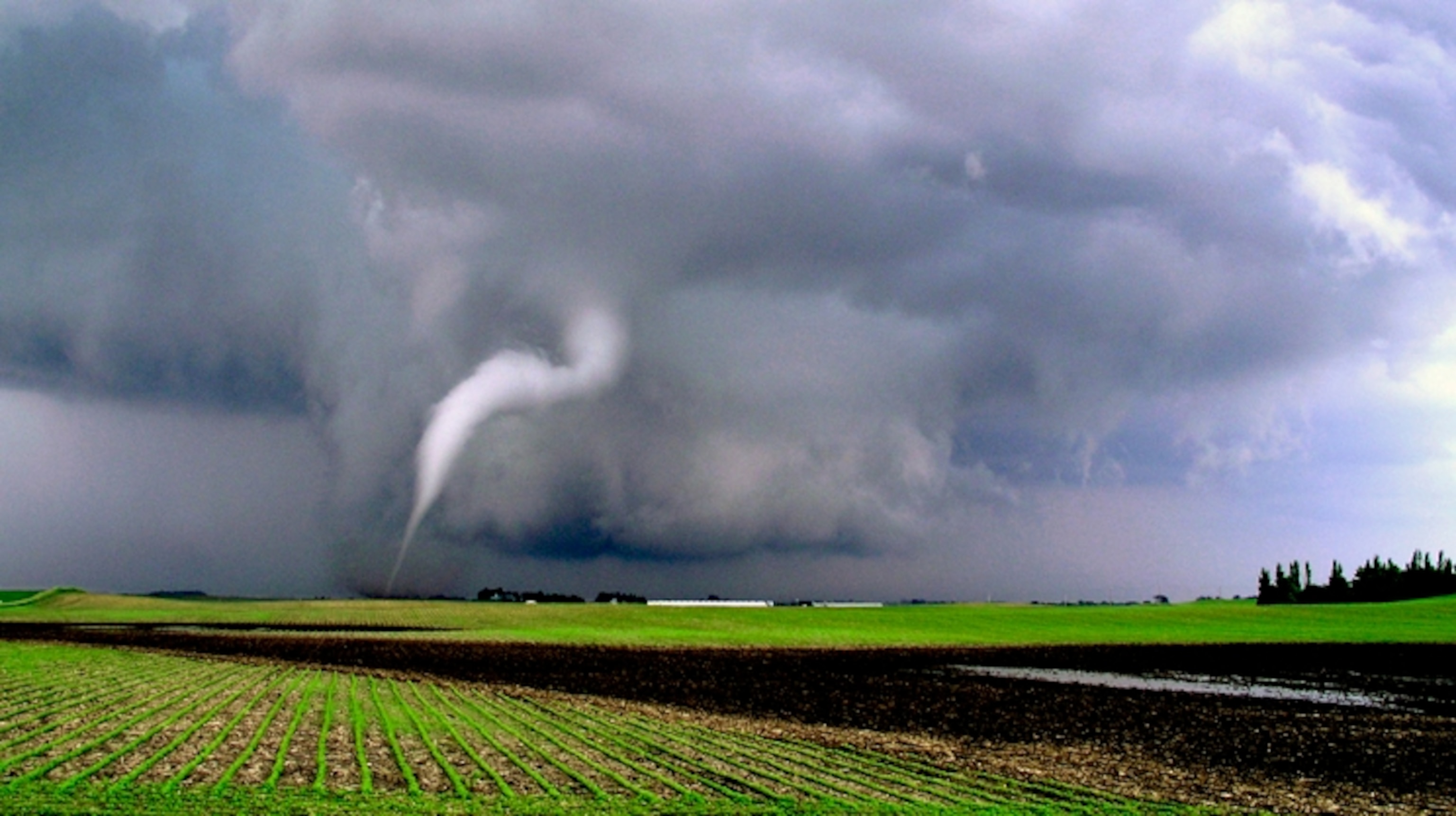 This tornado was captured in NW Iowa on one of my "Twister Sisters" storm chasing adventures with Peggy Willenberg.