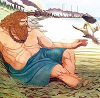 Njord- Norse myth: god of wealth, fertility, and the sea. He was accidentally married to the giantess Skadi, and they disliked each other to the point of separating.