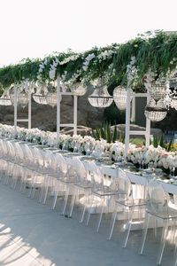 Lusting after a luxury blush wedding in Mykonos Shelly and Dave