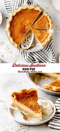 Southern Egg Pie