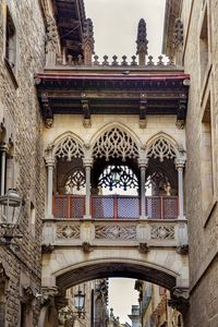 The charming Gothic Quarter, or Barri Gòtic, has narrow medieval streets filled with trendy bars, clubs and Catalan restaurants. The Museu d'Història de Barcelona shows remains of the Roman city. Artisans sell leather and jewelry near the Cathedral of Barcelona, while flower stalls and street-food vendors line busy avenue La Rambla. This lovely bridge connection between two buildings accentuates the Gothic architecture in this area of town. This print comes in various standard sizes and is printed on archival paper. Consider pairing this photo with other Spanish photos in my shop for a fantastic wall grouping.