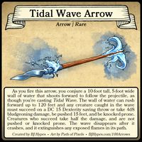 [OC] Tidal Wave Arrow: DnD