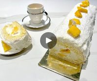 495K views · 2.7K reactions | Bûche Mangue Chocolat Blanc | Bûche Mangue Chocolat Blanc

Ingrédients génoise : 
4 oeufs 
120g sucre 
125g farine 
Une pincée de sel

Cuisson 180°C 12 min 

Ingrédients crème : 
250g... | By Quelle Recette | Facebook