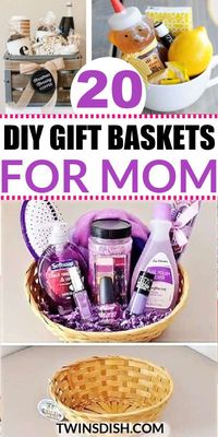 Give Mom and grandma an amazing gift with these cheap DIY Mothers Day Gift Baskets. Includes cute Spa, Dollar Tree, red basket ideas Mom will love! #mothersday #mothersdaygifts #mothersdayideas #giftbasket #giftbasketideas #mom #Grandma