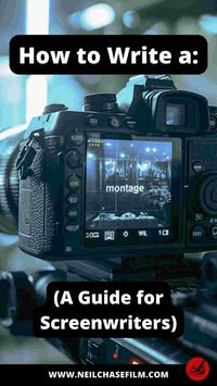 Want to write a montage into your screenplay, but not totally sure how to do it? Click to discover the types of montages that a script can have, how to know when to write each, and how to format them in your screenplay!  Save this pin for when you're ready to write a montage for a movie! 🖊️ 🎬