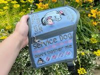 Service dog vest