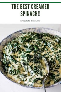 Creamed Spinach Recipe