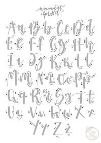 Unlock your inner artist with these printable alphabet templates! Perfect for beginners and experienced letterers alike.  This guide includes a variety of stylish fonts and hand lettering tips to create stunning lettering projects.  Download and let your creativity flow! #partyfonts #party #elegantdesign #fontinspiration #calligraphy