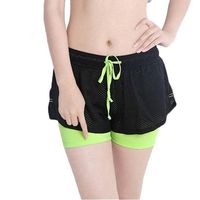 Womens Dual Layers Hot Short Pants