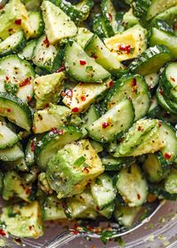 Cucumber Avocado Salad Recipe – Avocado Cucumber Salad Recipe — Eatwell101