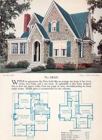 1928 Home Builders Catalog - The Dean