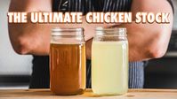 The Ultimate Guide To Making Amazing Chicken Stock - YouTube