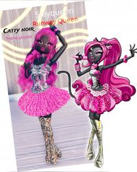 No vip required #cattynoir #monsterhigh #dresstoimpress #dti #robloxdresstoimpress #popstar #novip