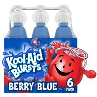 Free 2-day shipping. Buy Kool-Aid Bursts Berry Blue Artificially Flavored Soft Drink, 6 ct Pack, 6.75 fl oz Bottles at Walmart.com