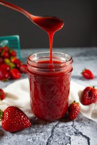 Homemade Strawberry Syrup Recipe