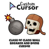 The Wall Breaker is the troop that deals damage to walls, running up close to them and detonating a bomb. The Clash of Clans cursor and game pointer! Custom Cursor is #1 for cursors!