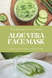 Aloe Vera Face Mask Recipe for Tired Dull Looking Skin