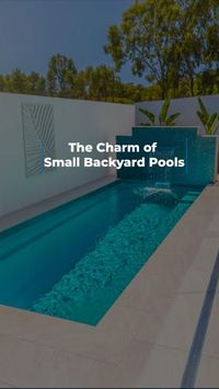 Embrace the fun and excitement of a small backyard pool and make the most of your outdoor space with a Leisure Pool. Don't underestimate the charm of a compact pool when it comes to bringing the fun and relaxation of a tropical resort right to your doorstep. 🤩🤩 #leisurepools #ingroundpool #pool #poollandscaping #modernhousedesign #outdoordesigns #landscapingdesigns #fibreglasspools #backyardideas #luxurypool #backyardinspo