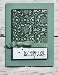 Crafts by Beth: Lovely in Linen Designer Series Paper Card #7 - Se...